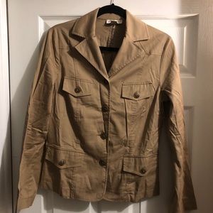 Casual corner Safari jacket, utility look.